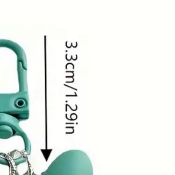 Flower Balloon Dog Acrylic Keychain - Picture 5 of 6